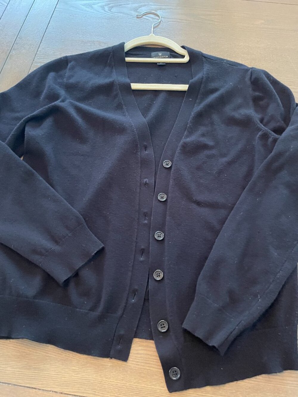 Worthington Cardigan Black - Siz L